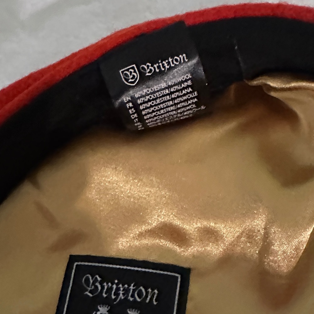 Brixton Red Cap - Picture 7 of 8